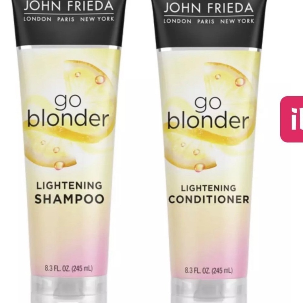 John Freida go blonder shampoo and conditioner